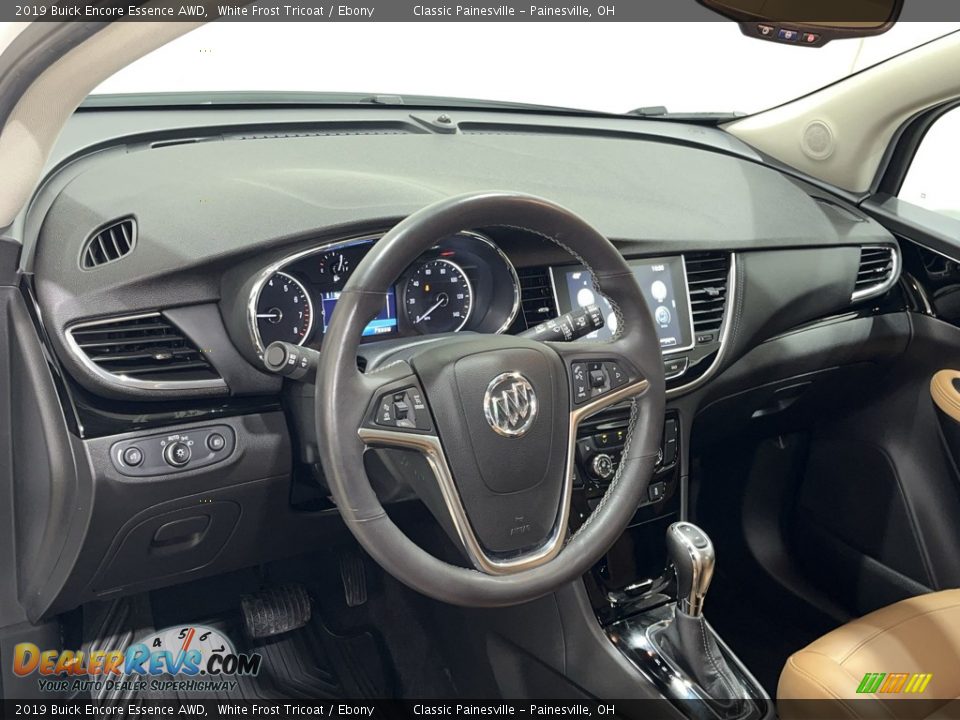 2019 Buick Encore Essence AWD White Frost Tricoat / Ebony Photo #10