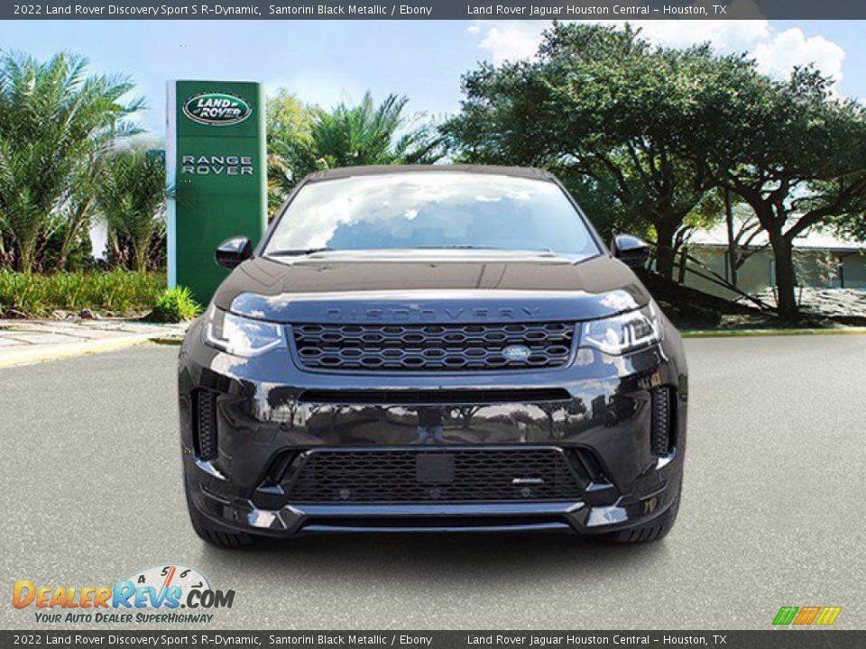 2022 Land Rover Discovery Sport S R-Dynamic Santorini Black Metallic / Ebony Photo #8
