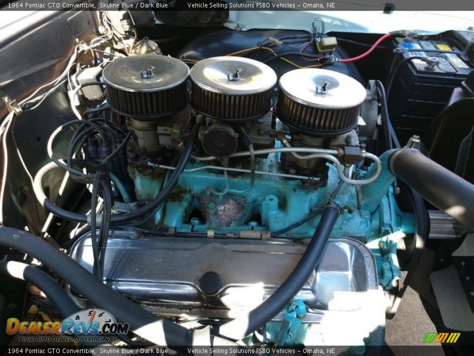 1964 Pontiac GTO Convertible 389 cid V8 Engine Photo #19