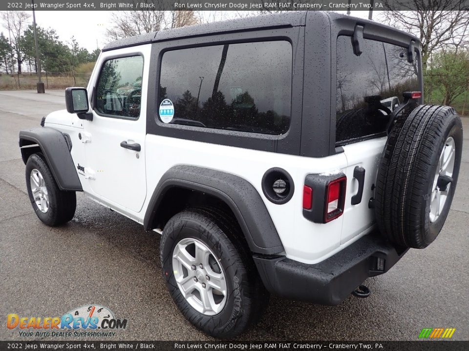 2022 Jeep Wrangler Sport 4x4 Bright White / Black Photo #3