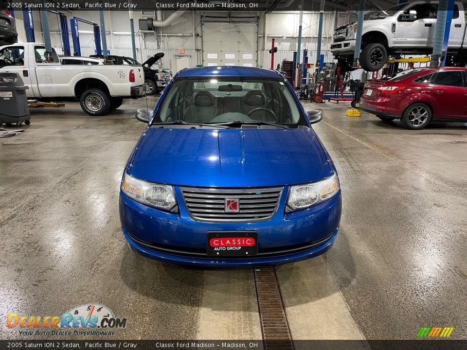2005 Saturn ION 2 Sedan Pacific Blue / Gray Photo #1