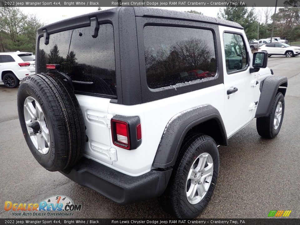 2022 Jeep Wrangler Sport 4x4 Bright White / Black Photo #5