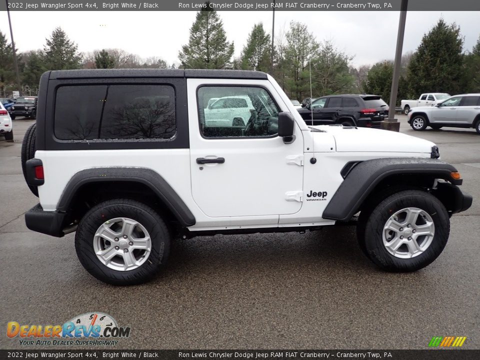 2022 Jeep Wrangler Sport 4x4 Bright White / Black Photo #6