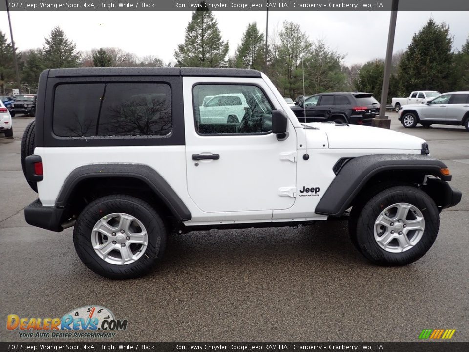 2022 Jeep Wrangler Sport 4x4 Bright White / Black Photo #6