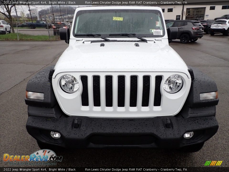 2022 Jeep Wrangler Sport 4x4 Bright White / Black Photo #8