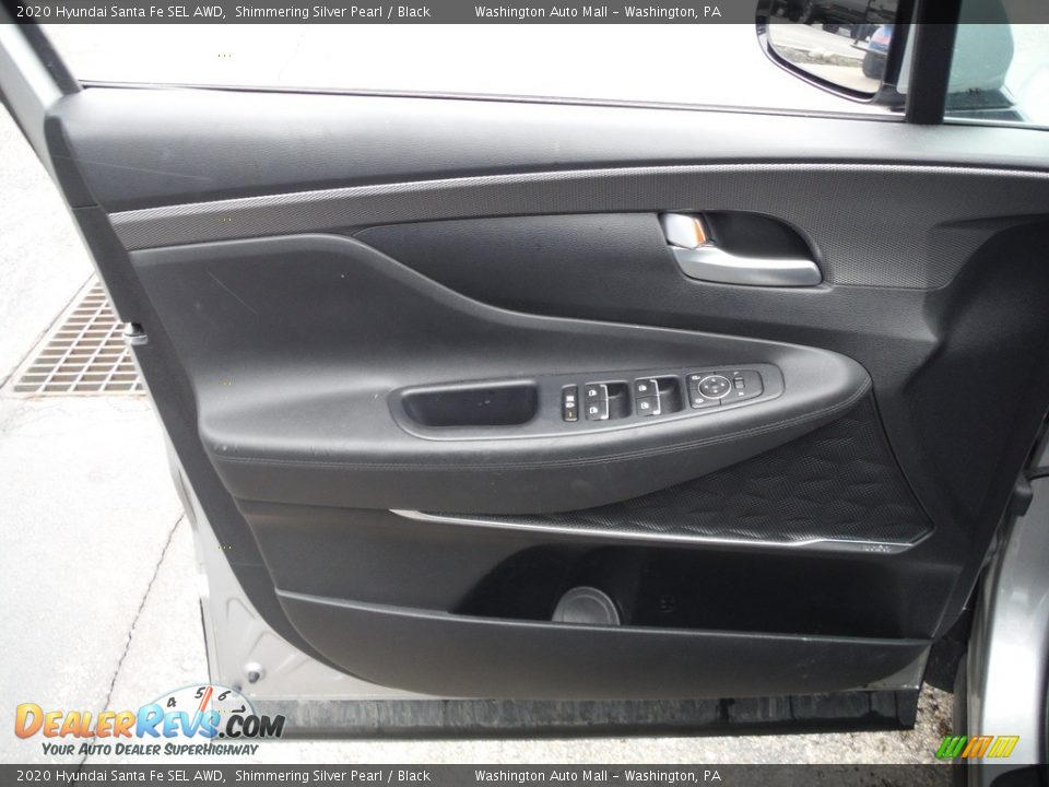 2020 Hyundai Santa Fe SEL AWD Shimmering Silver Pearl / Black Photo #15