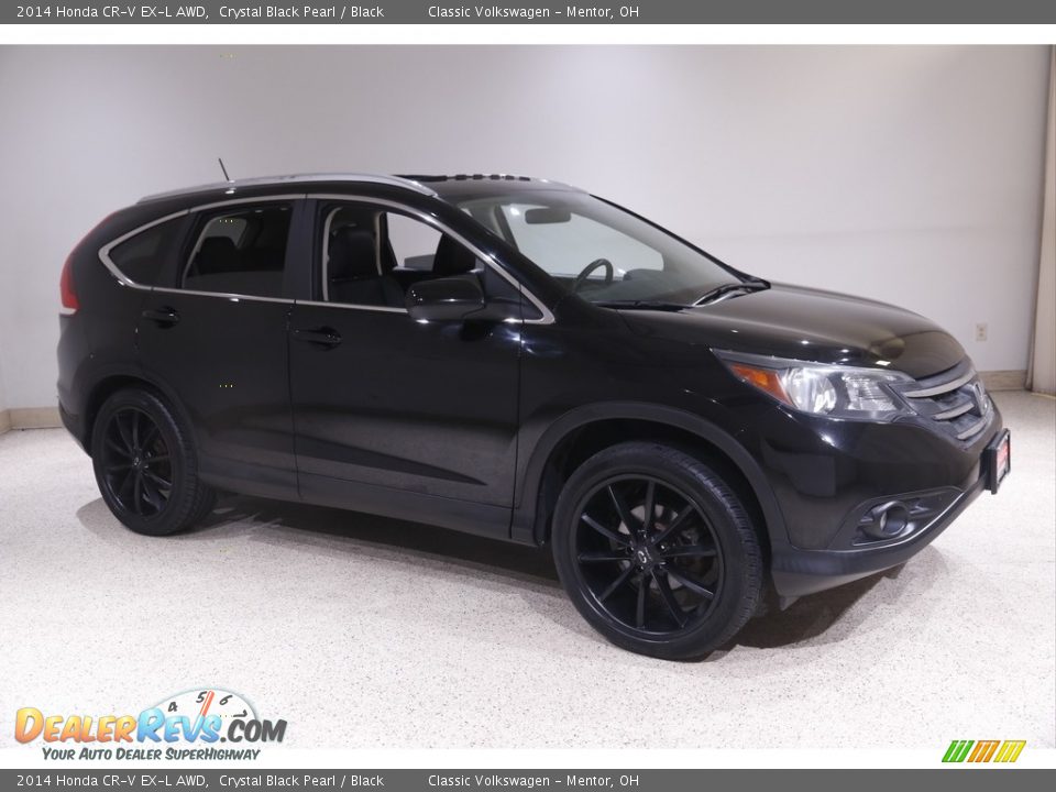 2014 Honda CR-V EX-L AWD Crystal Black Pearl / Black Photo #1