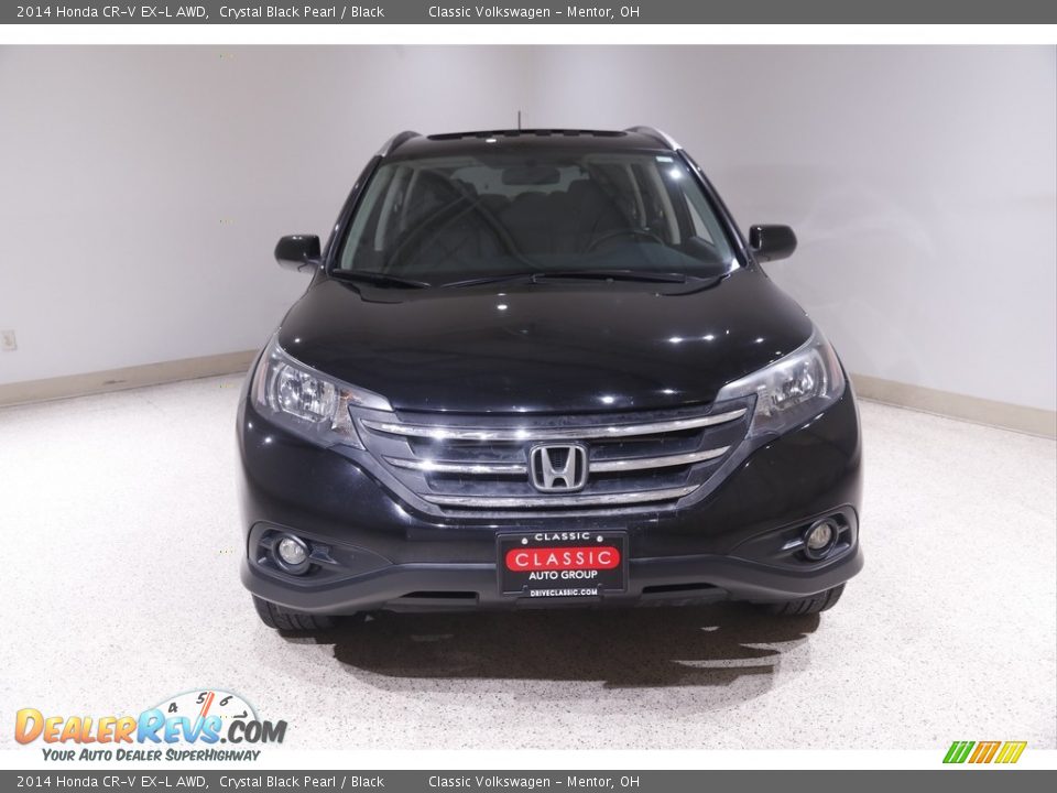 2014 Honda CR-V EX-L AWD Crystal Black Pearl / Black Photo #2