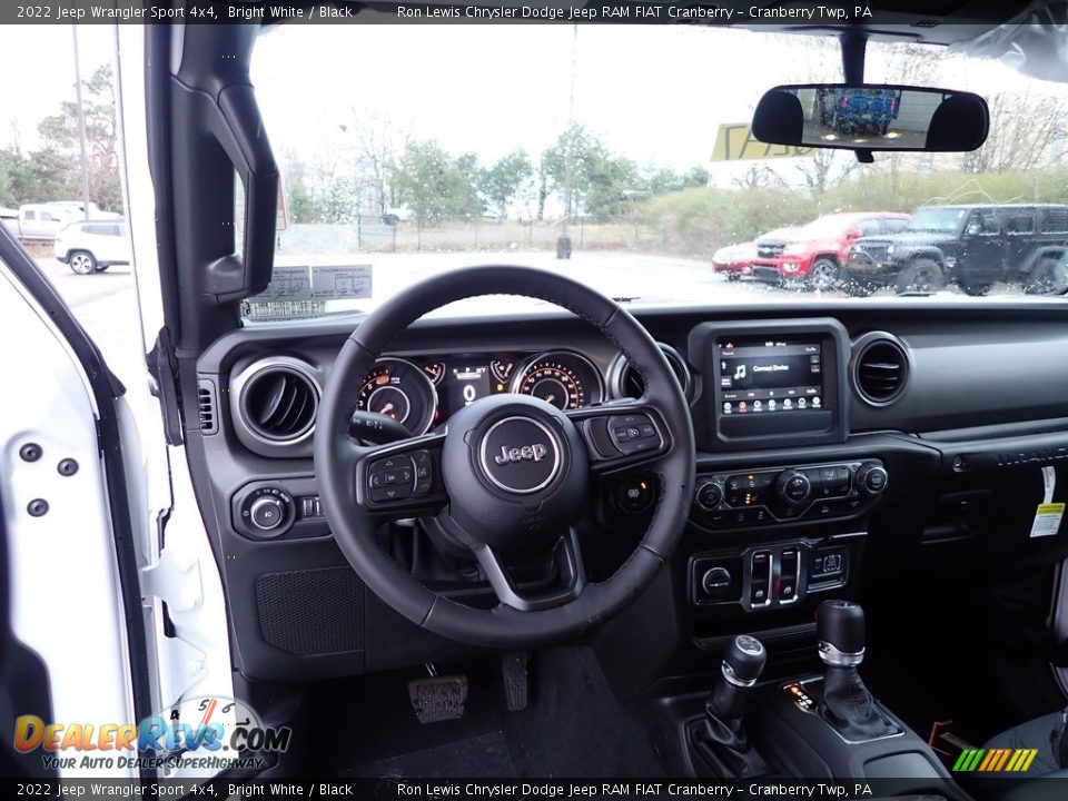 2022 Jeep Wrangler Sport 4x4 Bright White / Black Photo #13