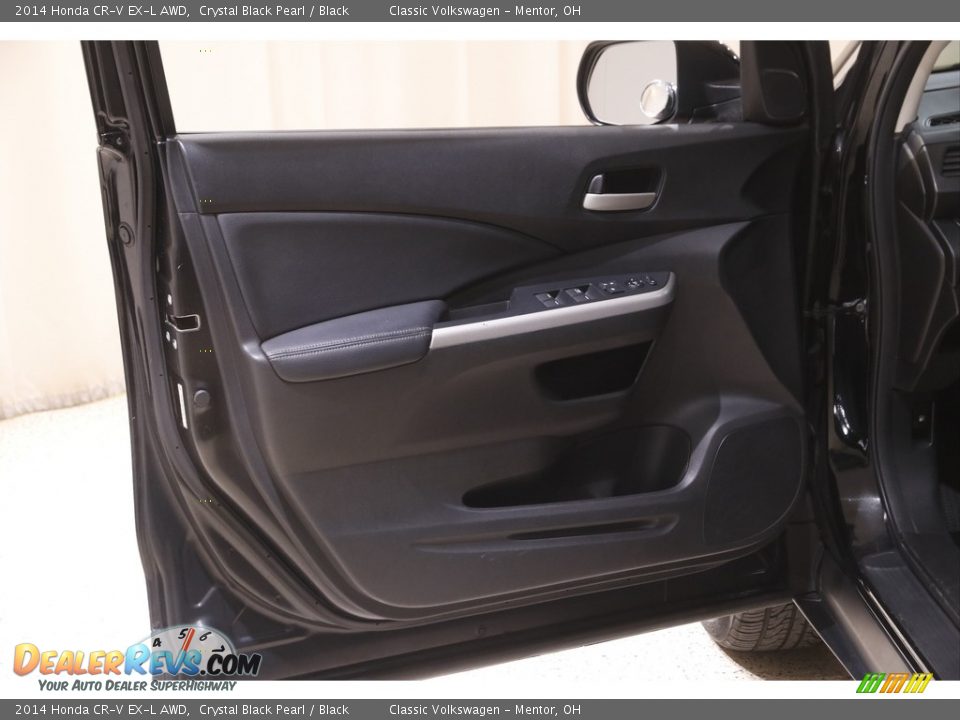2014 Honda CR-V EX-L AWD Crystal Black Pearl / Black Photo #4