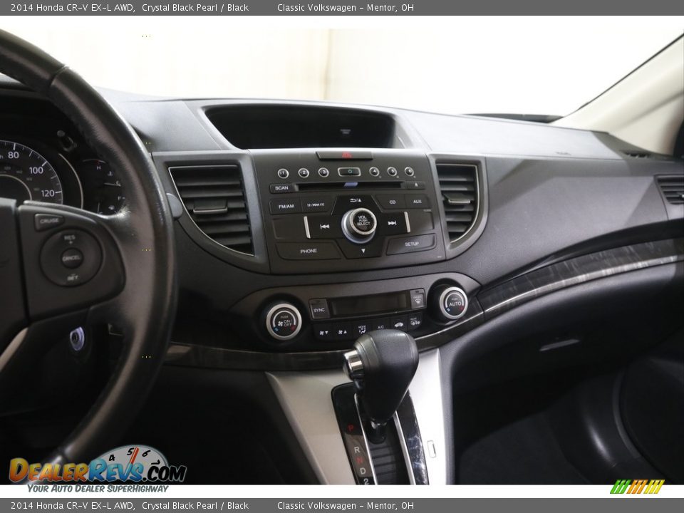 2014 Honda CR-V EX-L AWD Crystal Black Pearl / Black Photo #9