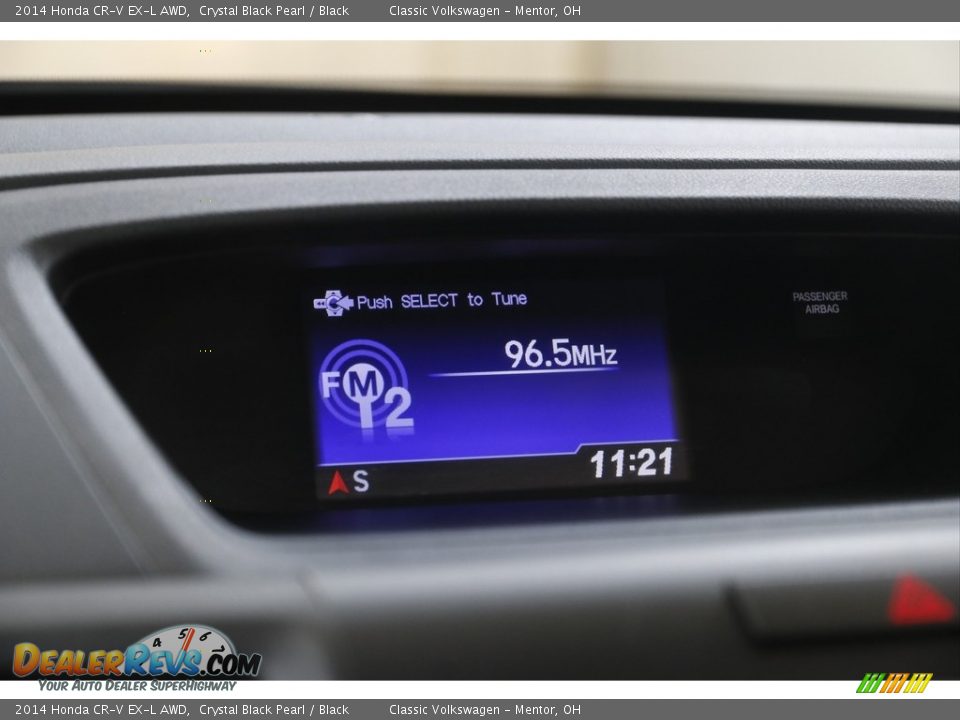 2014 Honda CR-V EX-L AWD Crystal Black Pearl / Black Photo #11