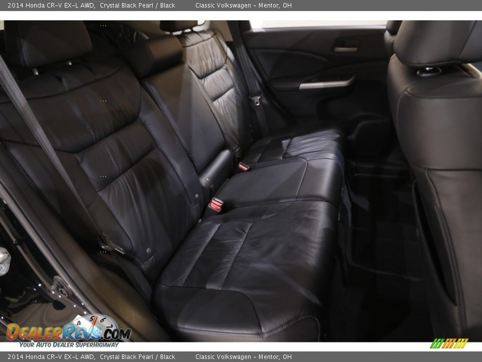 2014 Honda CR-V EX-L AWD Crystal Black Pearl / Black Photo #16