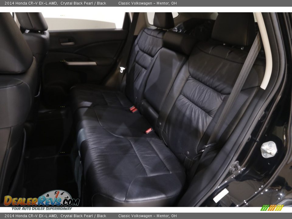 2014 Honda CR-V EX-L AWD Crystal Black Pearl / Black Photo #17