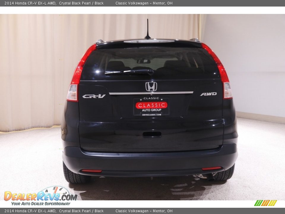 2014 Honda CR-V EX-L AWD Crystal Black Pearl / Black Photo #18
