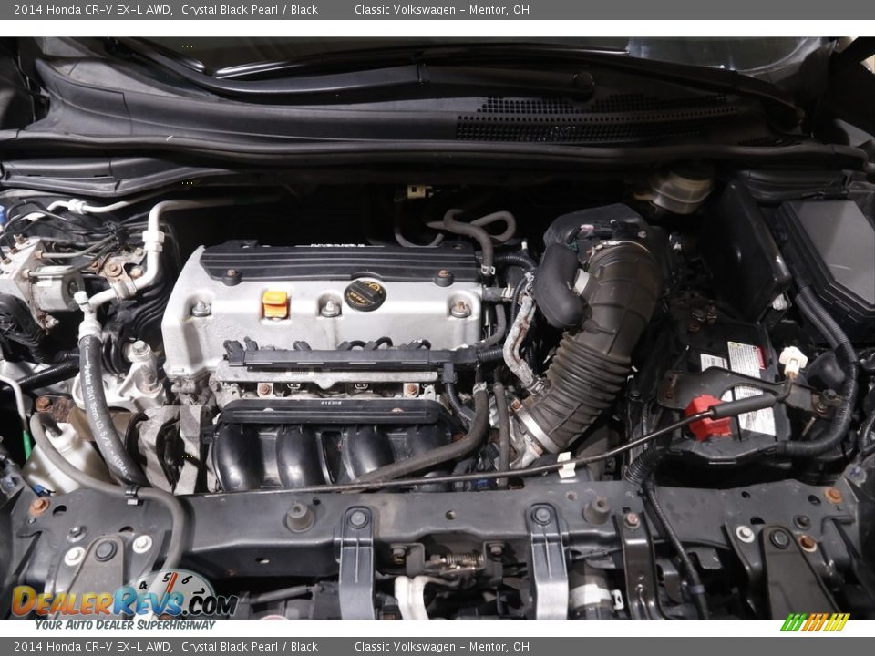 2014 Honda CR-V EX-L AWD Crystal Black Pearl / Black Photo #19