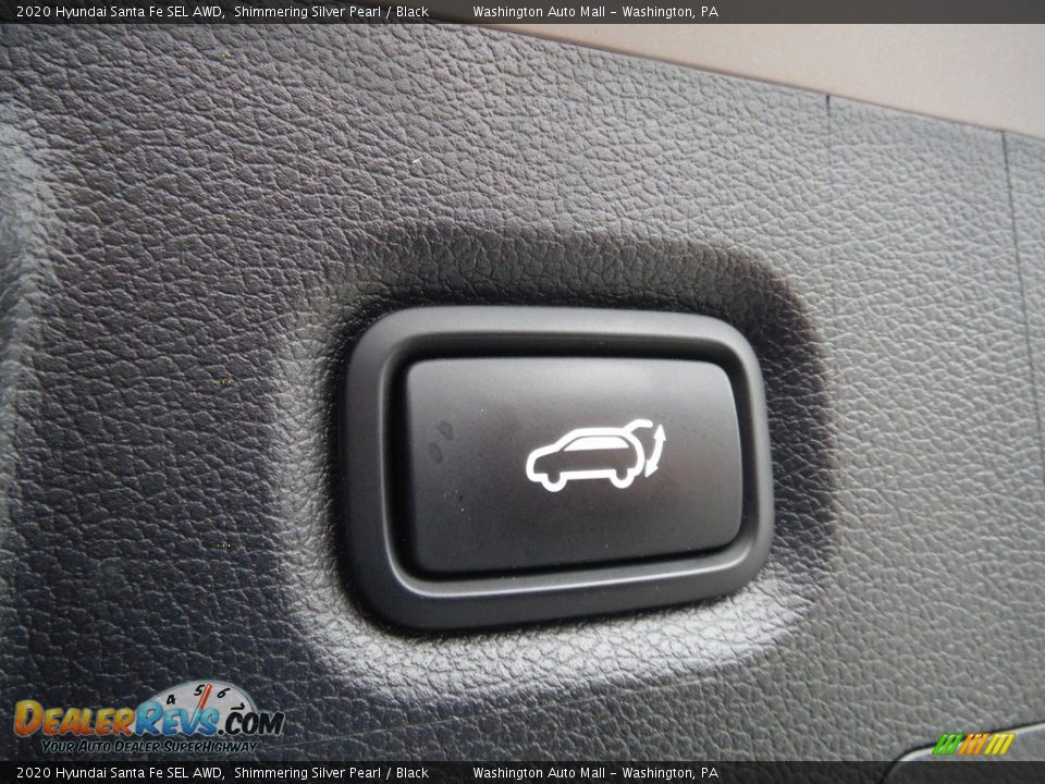 2020 Hyundai Santa Fe SEL AWD Shimmering Silver Pearl / Black Photo #33