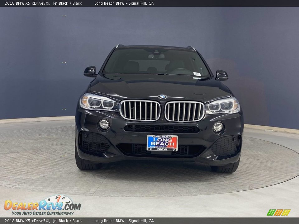 2018 BMW X5 xDrive50i Jet Black / Black Photo #2