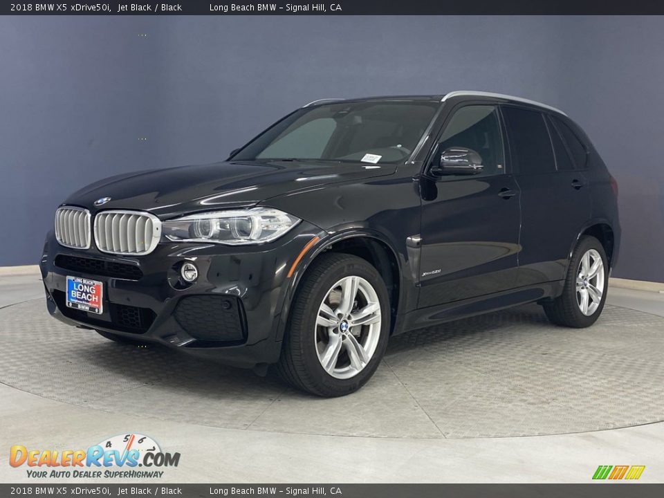 2018 BMW X5 xDrive50i Jet Black / Black Photo #3