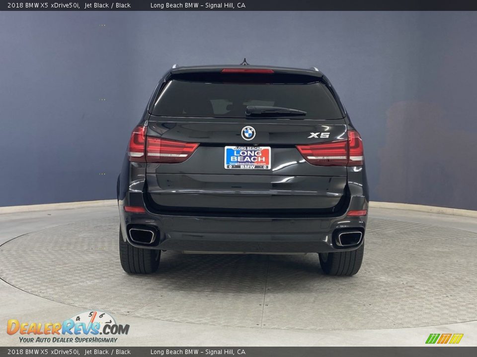 2018 BMW X5 xDrive50i Jet Black / Black Photo #4