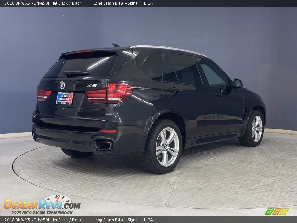 2018 BMW X5 xDrive50i Jet Black / Black Photo #5