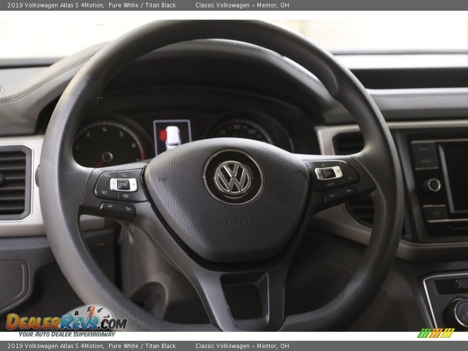 2019 Volkswagen Atlas S 4Motion Steering Wheel Photo #7