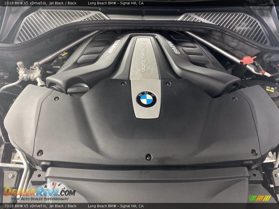 2018 BMW X5 xDrive50i Jet Black / Black Photo #11