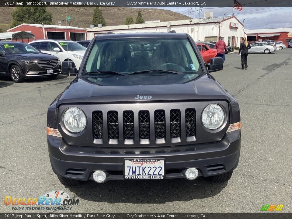 2017 Jeep Patriot Sport Billet Silver Metallic / Dark Slate Gray Photo #2