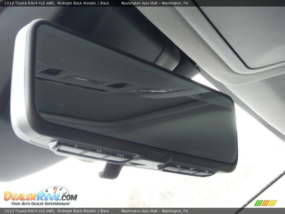 2019 Toyota RAV4 XLE AWD Midnight Black Metallic / Black Photo #8