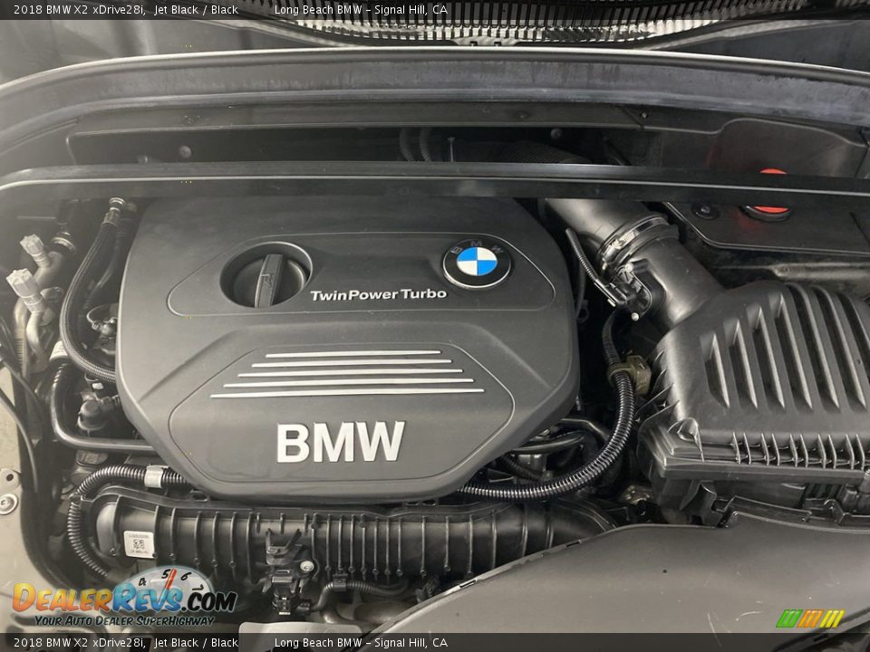 2018 BMW X2 xDrive28i Jet Black / Black Photo #11