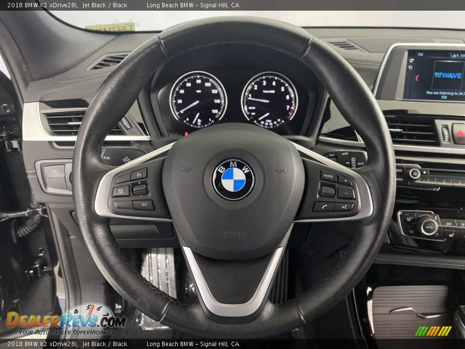 2018 BMW X2 xDrive28i Jet Black / Black Photo #17