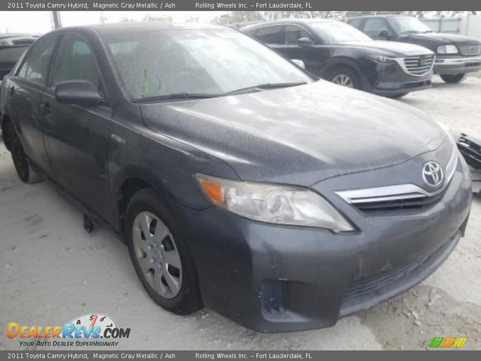 2011 Toyota Camry Hybrid Magnetic Gray Metallic / Ash Photo #1