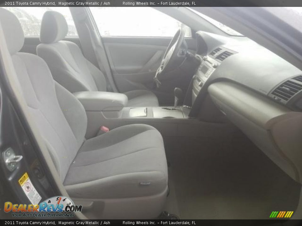 2011 Toyota Camry Hybrid Magnetic Gray Metallic / Ash Photo #3