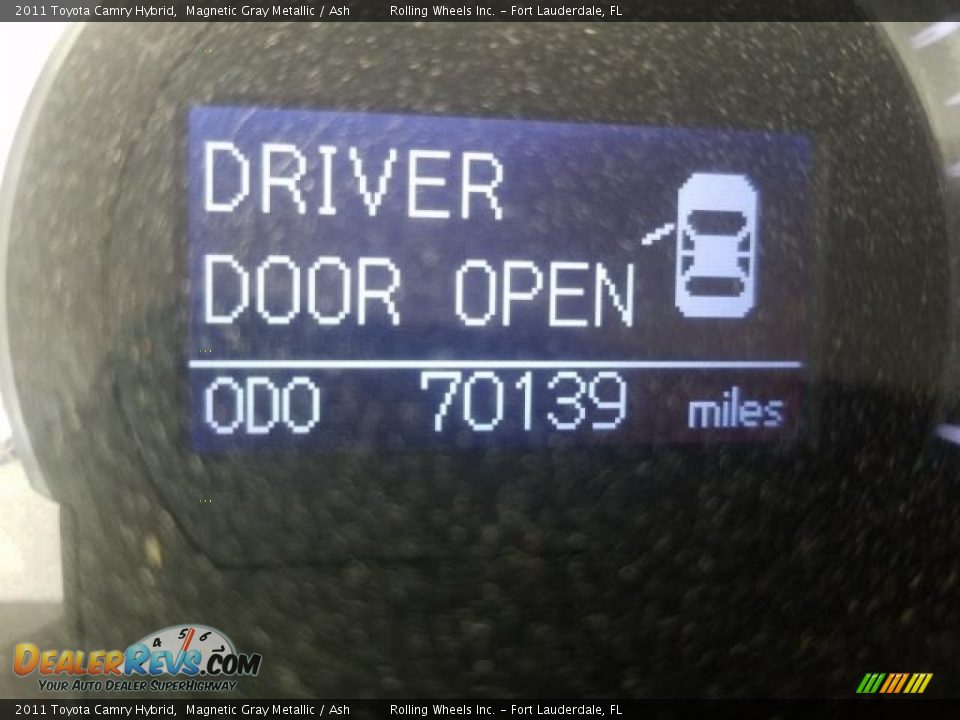 2011 Toyota Camry Hybrid Magnetic Gray Metallic / Ash Photo #5