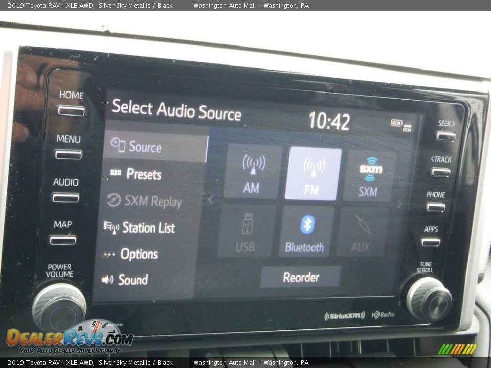2019 Toyota RAV4 XLE AWD Silver Sky Metallic / Black Photo #6