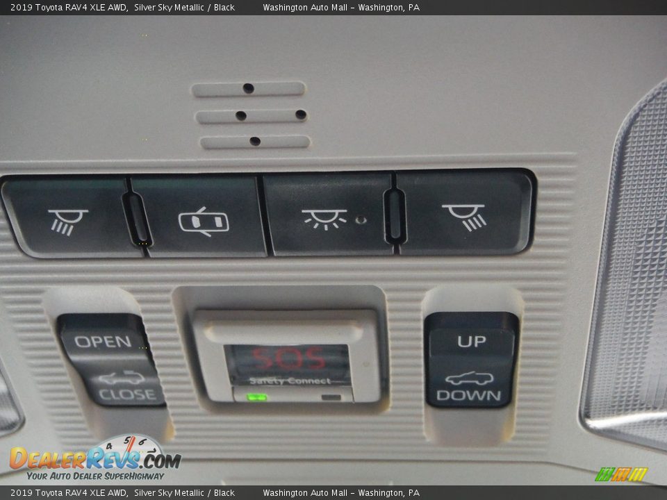 2019 Toyota RAV4 XLE AWD Silver Sky Metallic / Black Photo #9