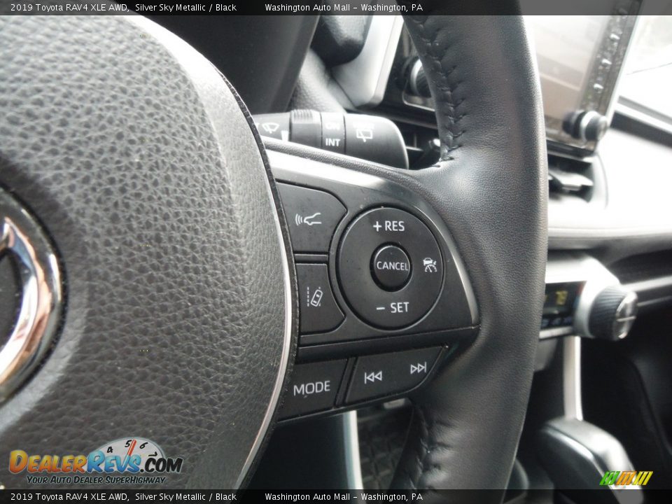 2019 Toyota RAV4 XLE AWD Silver Sky Metallic / Black Photo #11
