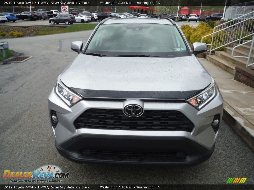 2019 Toyota RAV4 XLE AWD Silver Sky Metallic / Black Photo #14