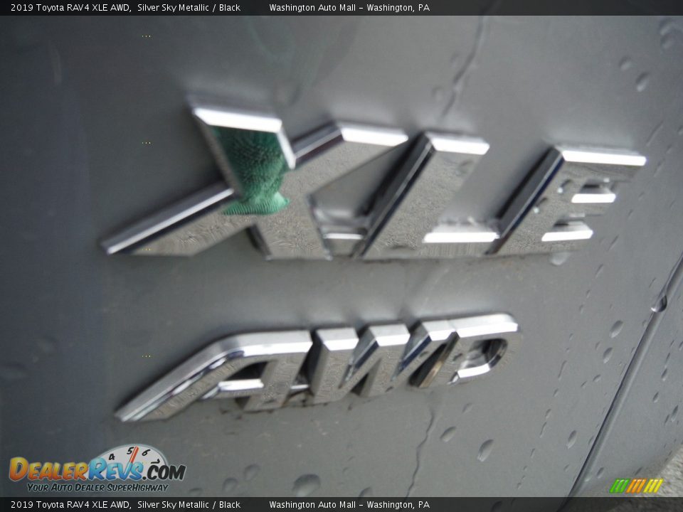 2019 Toyota RAV4 XLE AWD Silver Sky Metallic / Black Photo #20