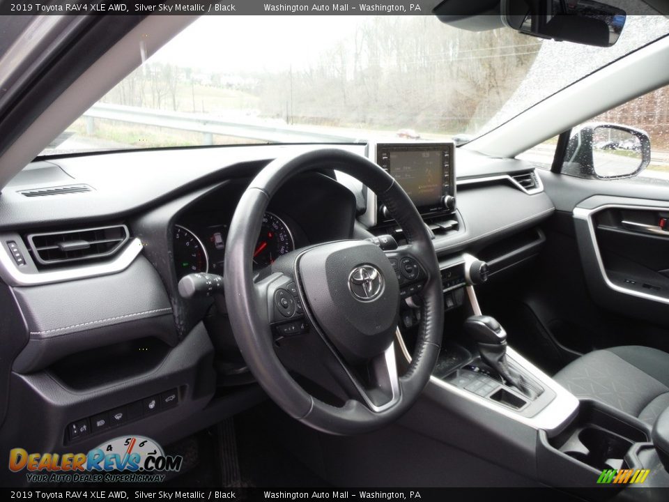2019 Toyota RAV4 XLE AWD Silver Sky Metallic / Black Photo #22