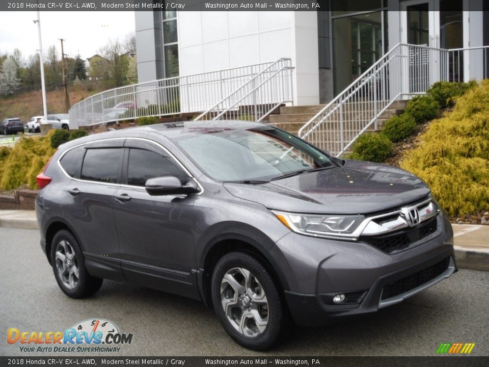 Front 3/4 View of 2018 Honda CR-V EX-L AWD Photo #1