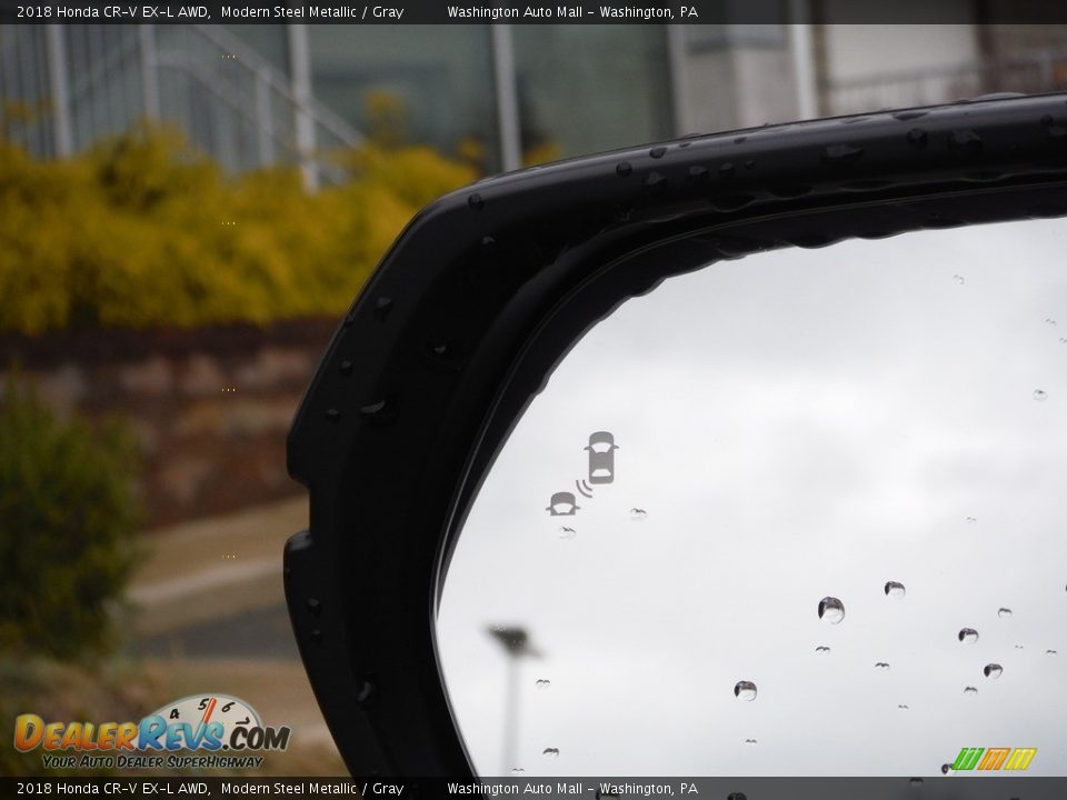 2018 Honda CR-V EX-L AWD Modern Steel Metallic / Gray Photo #12