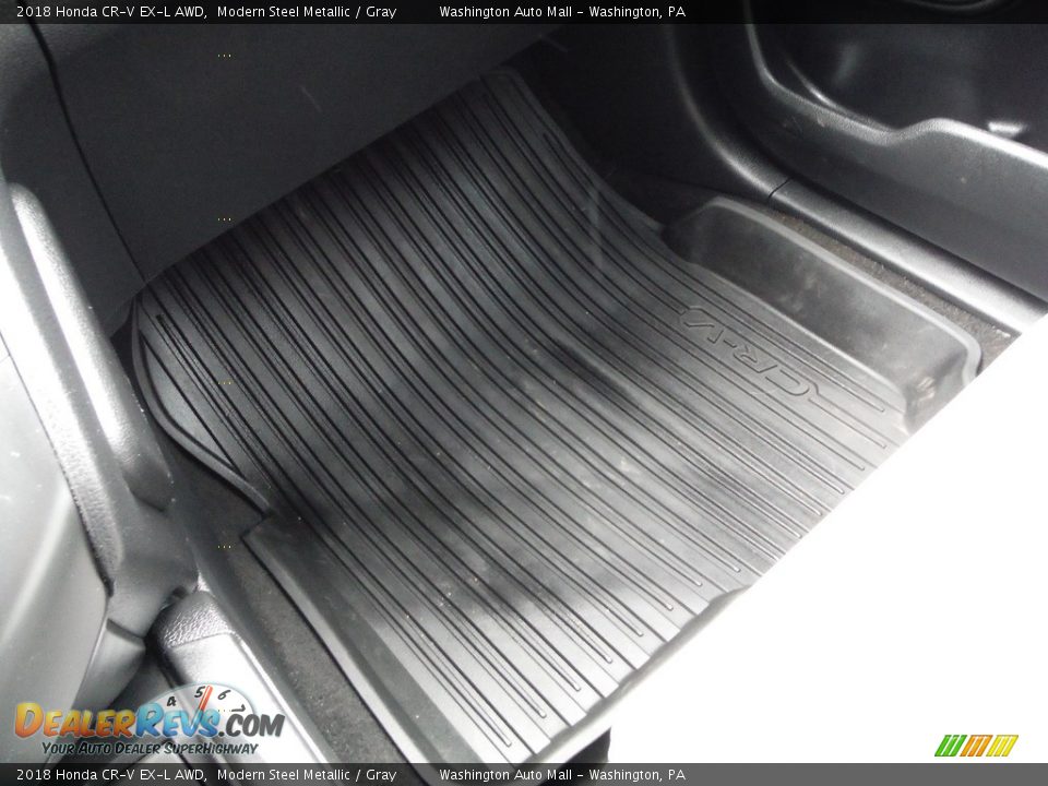 2018 Honda CR-V EX-L AWD Modern Steel Metallic / Gray Photo #28