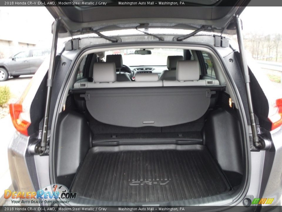 2018 Honda CR-V EX-L AWD Modern Steel Metallic / Gray Photo #30