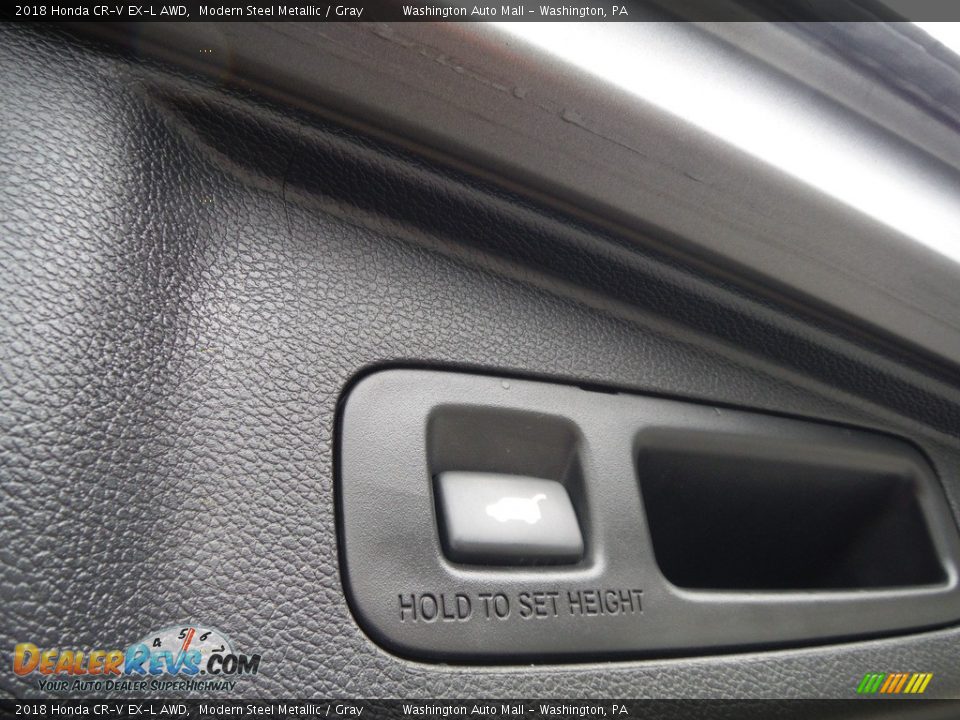 2018 Honda CR-V EX-L AWD Modern Steel Metallic / Gray Photo #31
