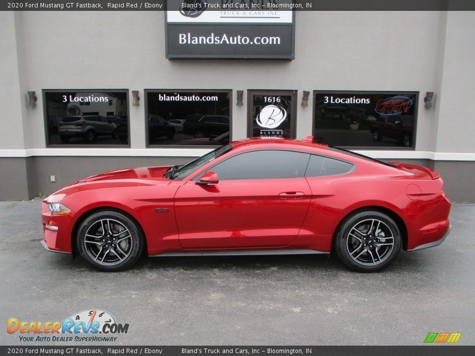 2020 Ford Mustang GT Fastback Rapid Red / Ebony Photo #1