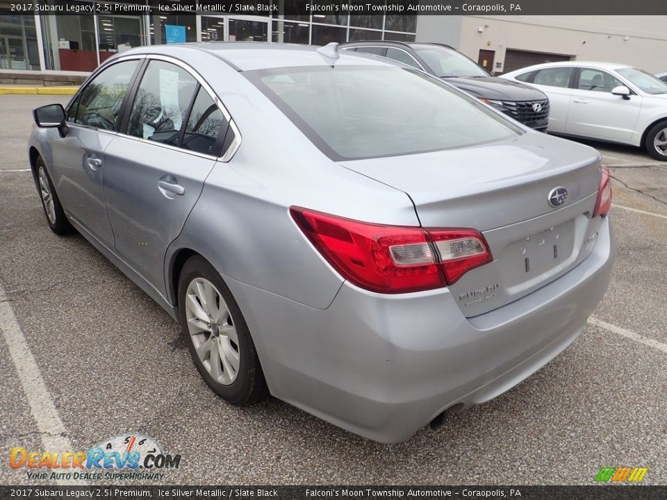 2017 Subaru Legacy 2.5i Premium Ice Silver Metallic / Slate Black Photo #2