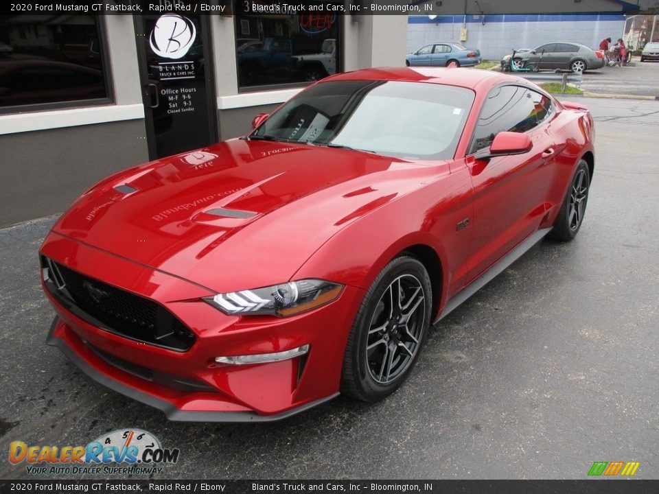 2020 Ford Mustang GT Fastback Rapid Red / Ebony Photo #2