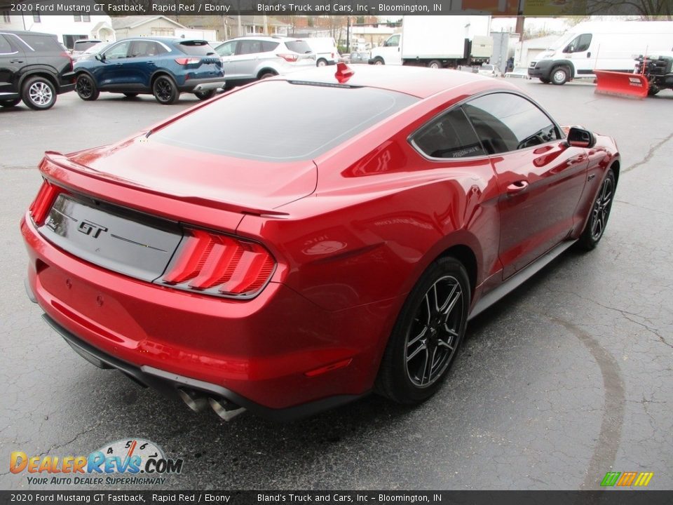 2020 Ford Mustang GT Fastback Rapid Red / Ebony Photo #4