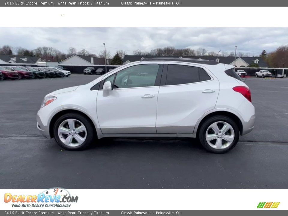 White Pearl Tricoat 2016 Buick Encore Premium Photo #5